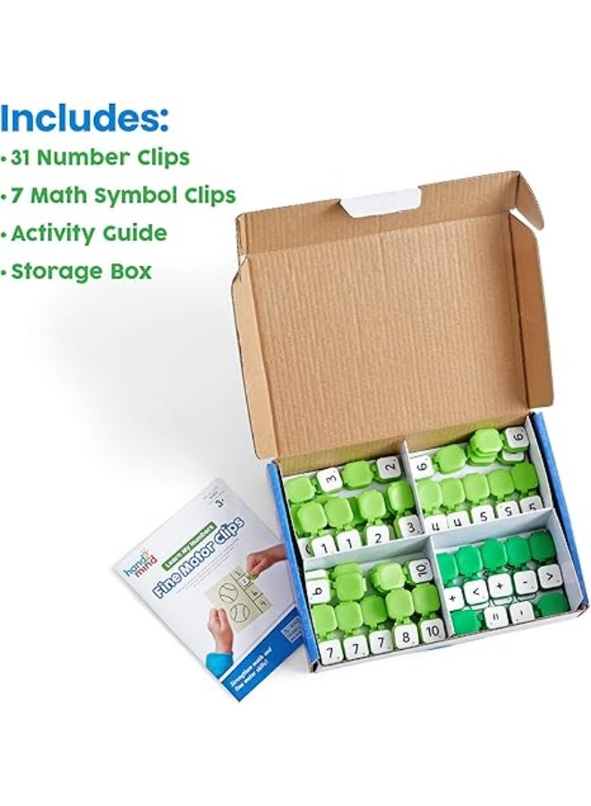 Learning Resources Learn My Numbers Fine Motor Clips (20-Piece Set, 1–20 Sequence, Ages 3+) - Image 2