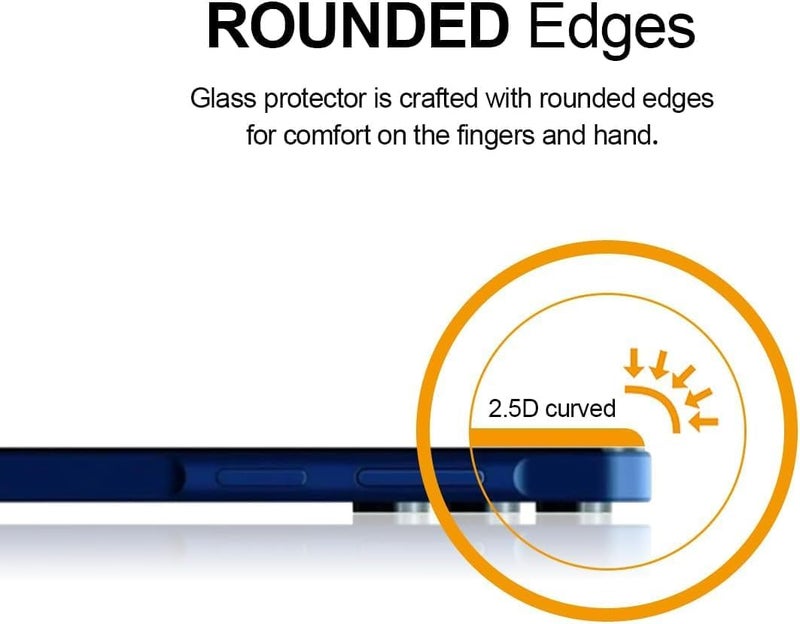 BATCHONE Premium Tempered Glass Screen Protector Compatible for Samsung Galaxy Z Fold 7 5G (Black) with Edge to Edge Coverage and Easy Installation kit, Pack of 1 - Image 3