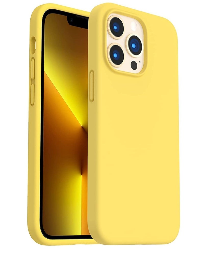 ELTRAZONE Silicone Protective Case Compatible with iPhone 14 Pro Soft Liquid Gel Rubber Cover Shockproof Bumper Anti-Scratch Anti-Fingerprint Anti-Drop Slim Cover for iPhone (for iPhone 14 Pro) - Image 1