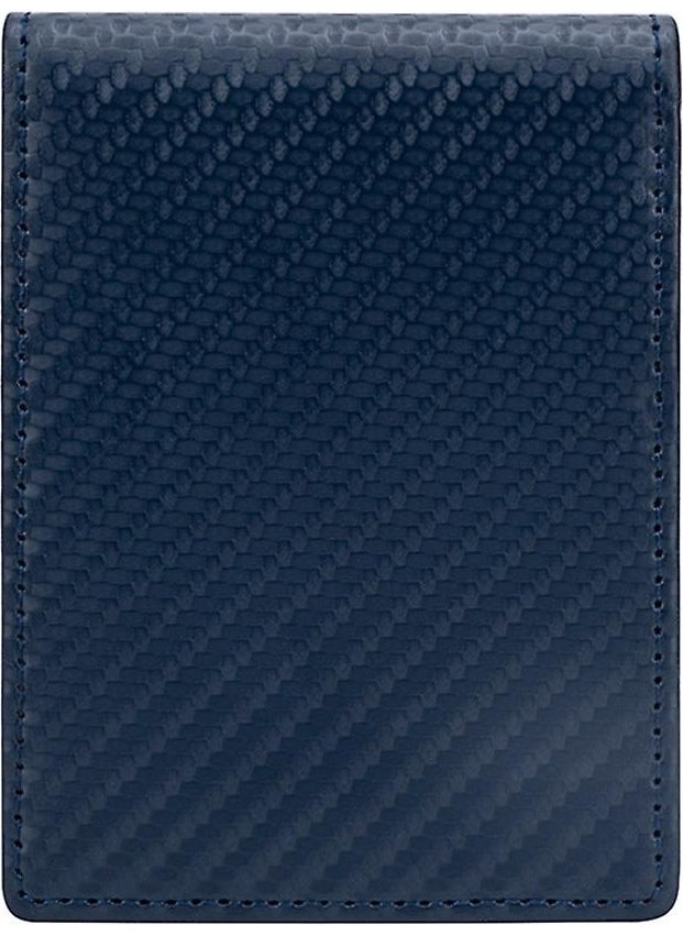 baellerry Minimalist RFID Protection Double Fold Leather Multi Card Wallet Men's Card Holder  - Image 2