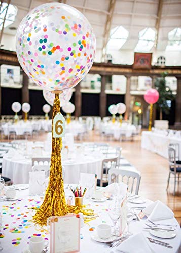 BATTIFE 7.1oz Colorful Tissue Paper Confetti, 1inch Large Bag Round Confetti for Wedding Birthday Party Celebrations, Multicolor 25000 Pieces - Image 5