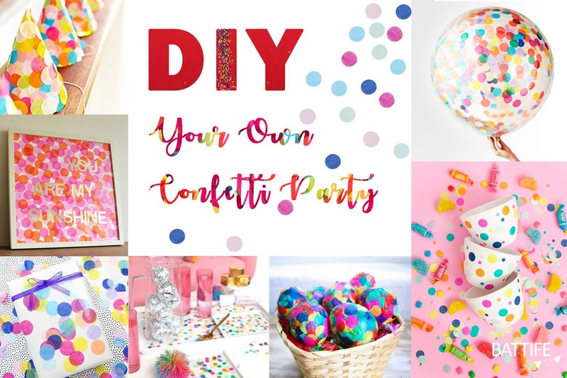 BATTIFE 7.1oz Colorful Tissue Paper Confetti, 1inch Large Bag Round Confetti for Wedding Birthday Party Celebrations, Multicolor 25000 Pieces - Image 2