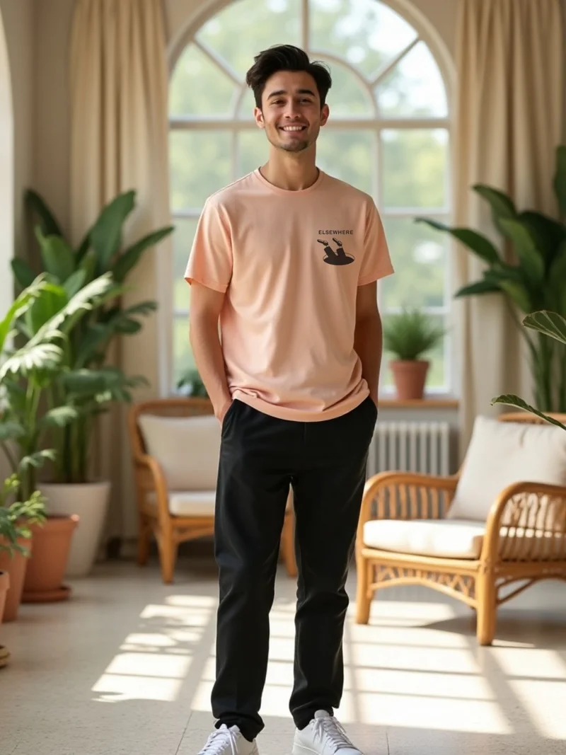 Nobero  Nobero Men Graphic Printed T-shirt for Men | Best Price UAE