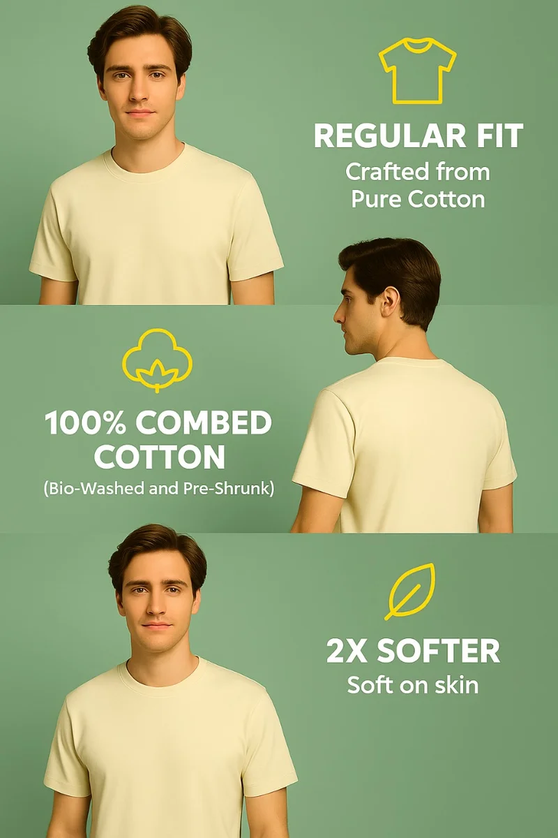 Nobero  Nobero Men Graphic Printed T-shirt for Men | Best Price UAE