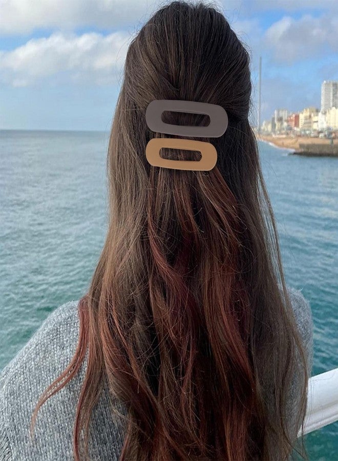 ACO-UINT French Flat Claw Clips for Women, 9 Pack Lay Down Hair Clips for Thin Thick Hair, 3 Size Alligator Hair Clips Hair Accessories for Women - Image 4