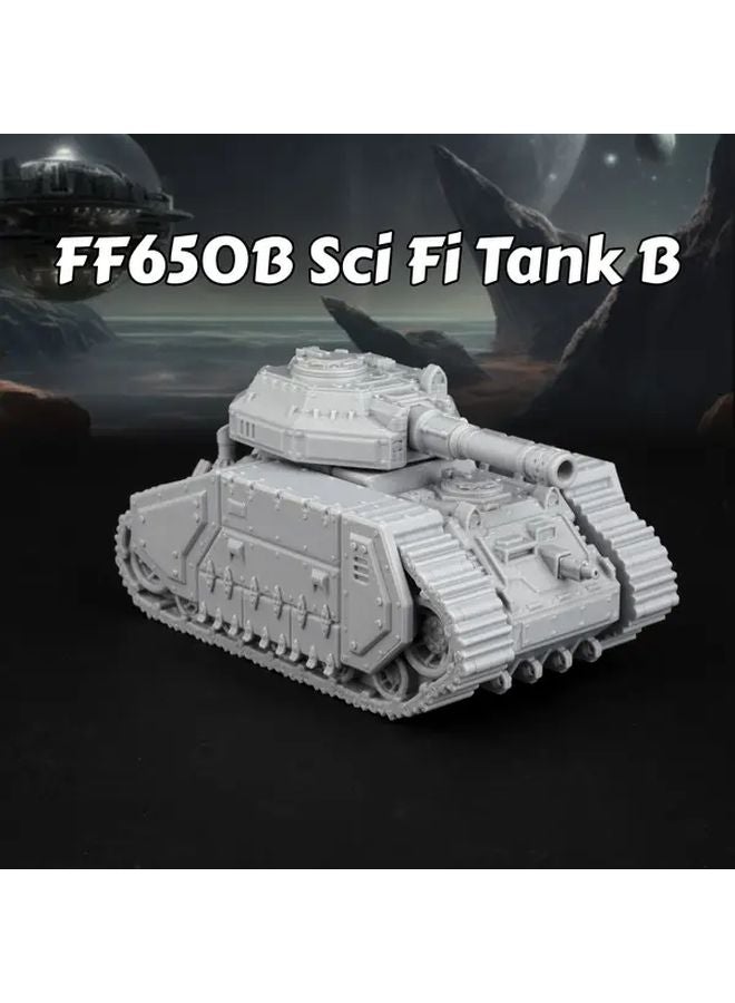 FF650B نموذج دبابة الخيال العلمي ب مينياثور للعبة RPG اللوحية التكتيكية سيبربانك - Image 1