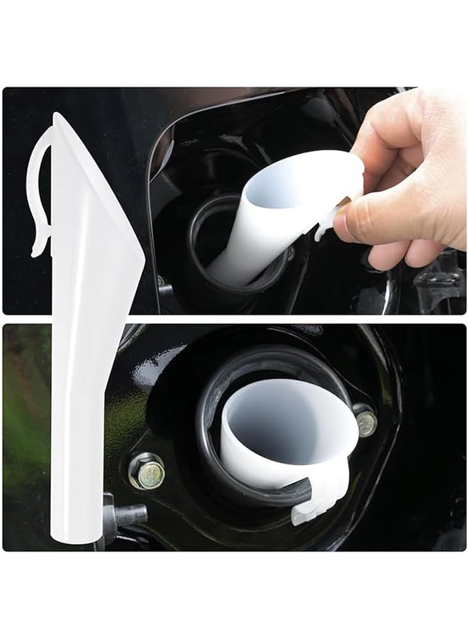 Fuel Filler Gas Tank Funnel Tube Replace Compatible With Ford Oem #8U5A-17B068-Eb 1782177 1833948 2050651 Fuel Tank Filler Tube Car Fueling Funnel, Vehicle Oil Filling Pipe（2Pcs） - Image 3