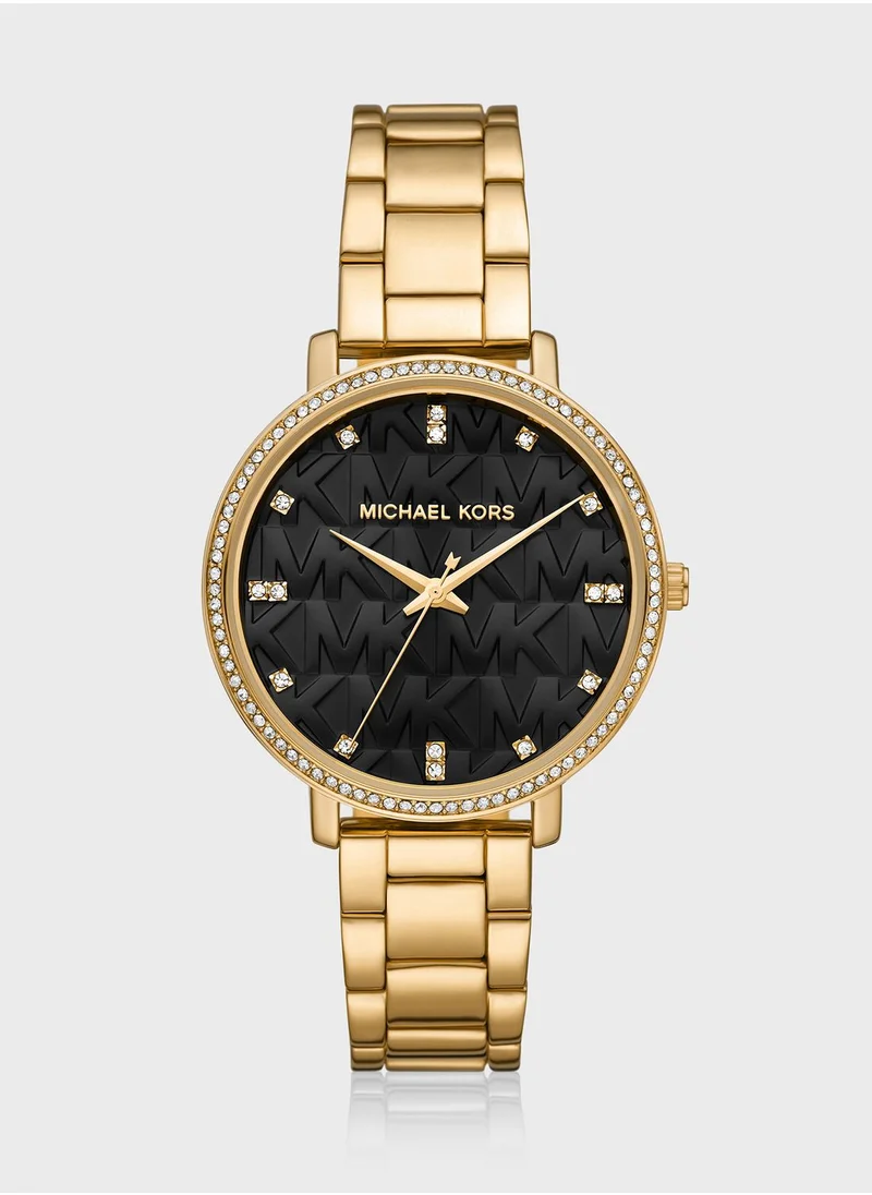 Michael Kors Classic Steel Strap Analog Watch