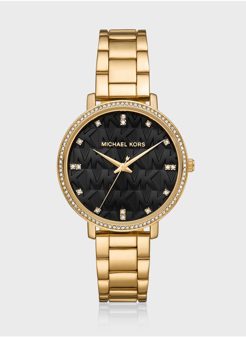 Michael Kors Classic Steel Strap Analog Watch  - Image 1