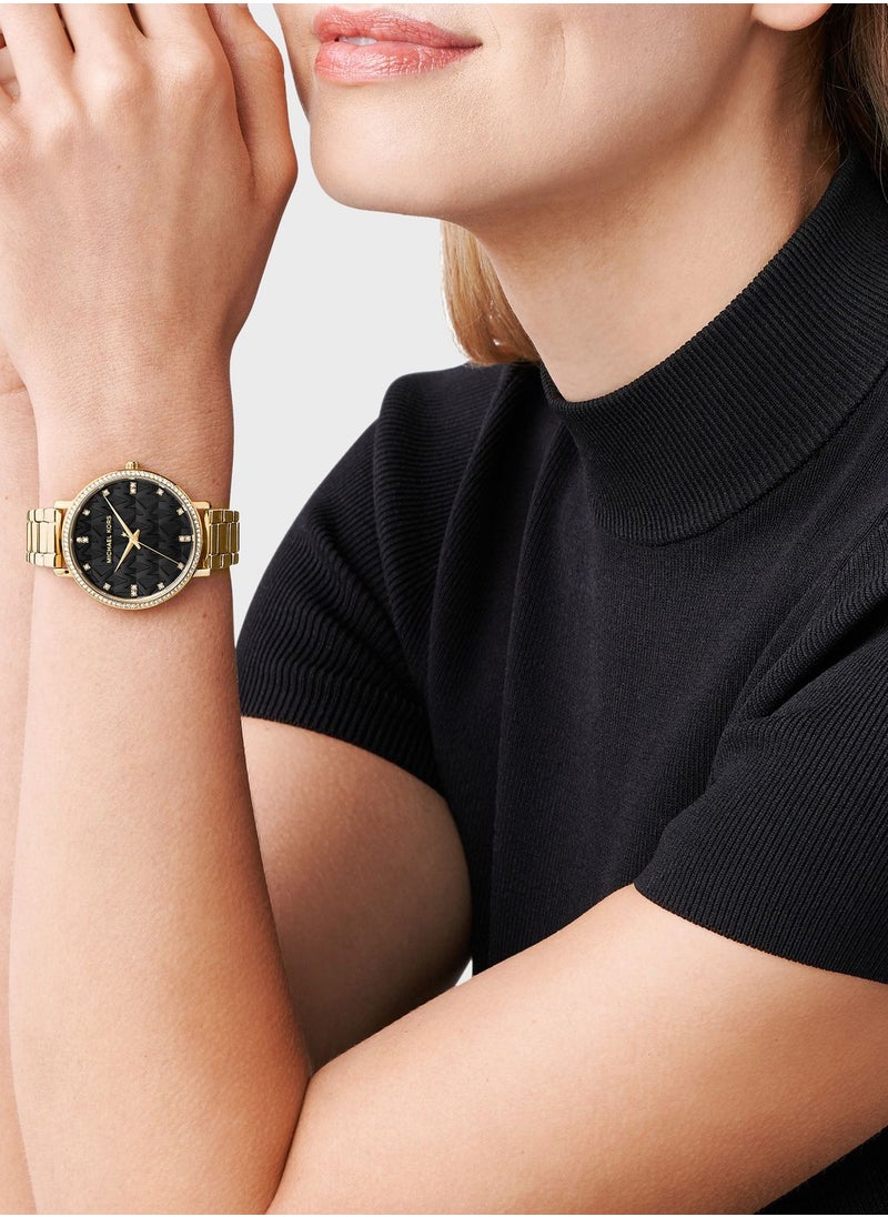 Michael Kors Classic Steel Strap Analog Watch  - Image 4