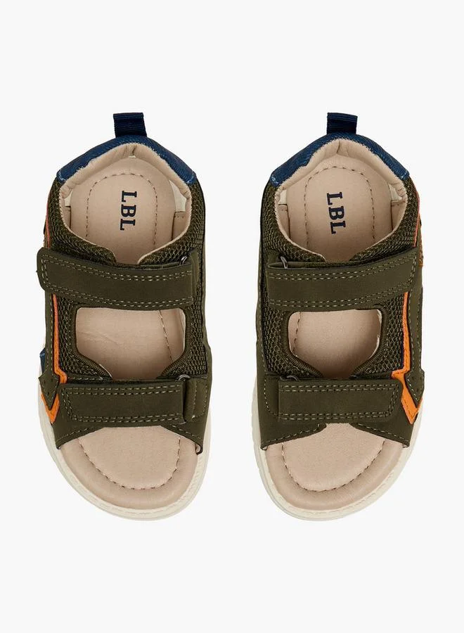 LBL by Shoexpress Boys Hook and Loop Closure Sandals