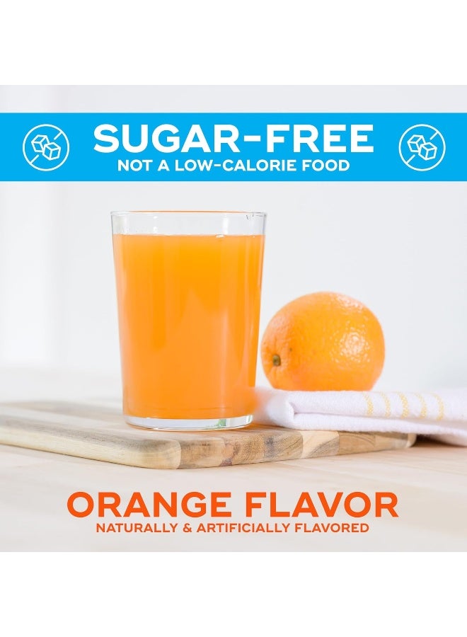 Metamucil Fiber 4In1 Psyllium Fiber Supplement, Sugar Free Powder Orange Smooth Flavored Drink 114 Servings - Image 4