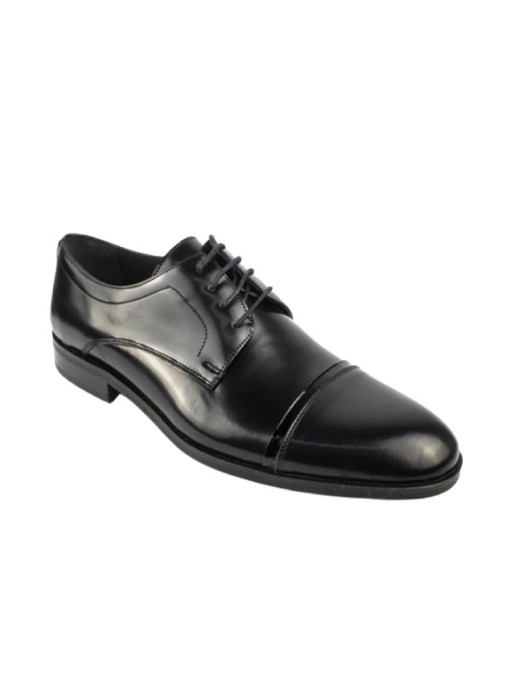Levent Classic Genuine Leather Lace Up Shoes - Image 1