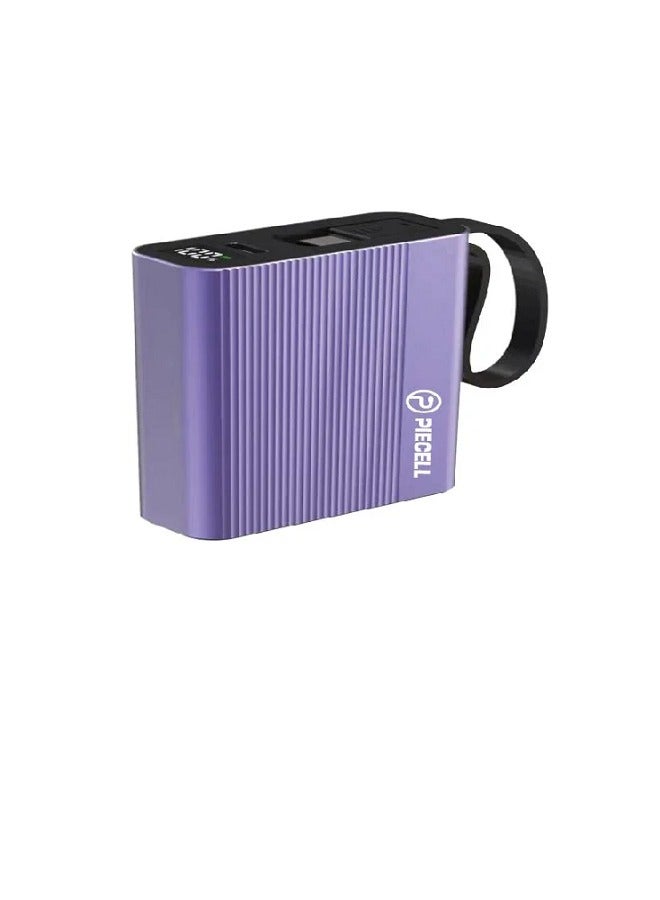 بايسيل بنك الطاقة ١٠٠٠٠ مللي أمبير/ساعة، بقوة ٢٢.٥ واط، بشاشة رقمية، مثالي لجميع رحلاتك. يتميز بتصميم عصري وحجم مناسب للحمل. - Image 3