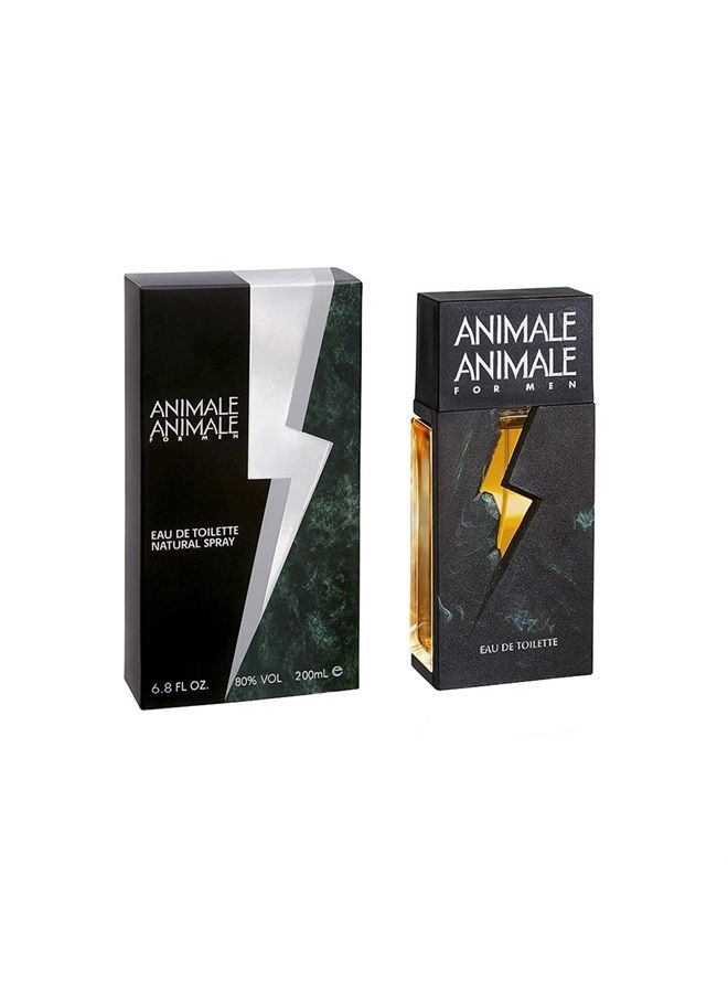 ANIMAL e Animale Eau De Toilette Spray for Men, 6.8 Ounce
