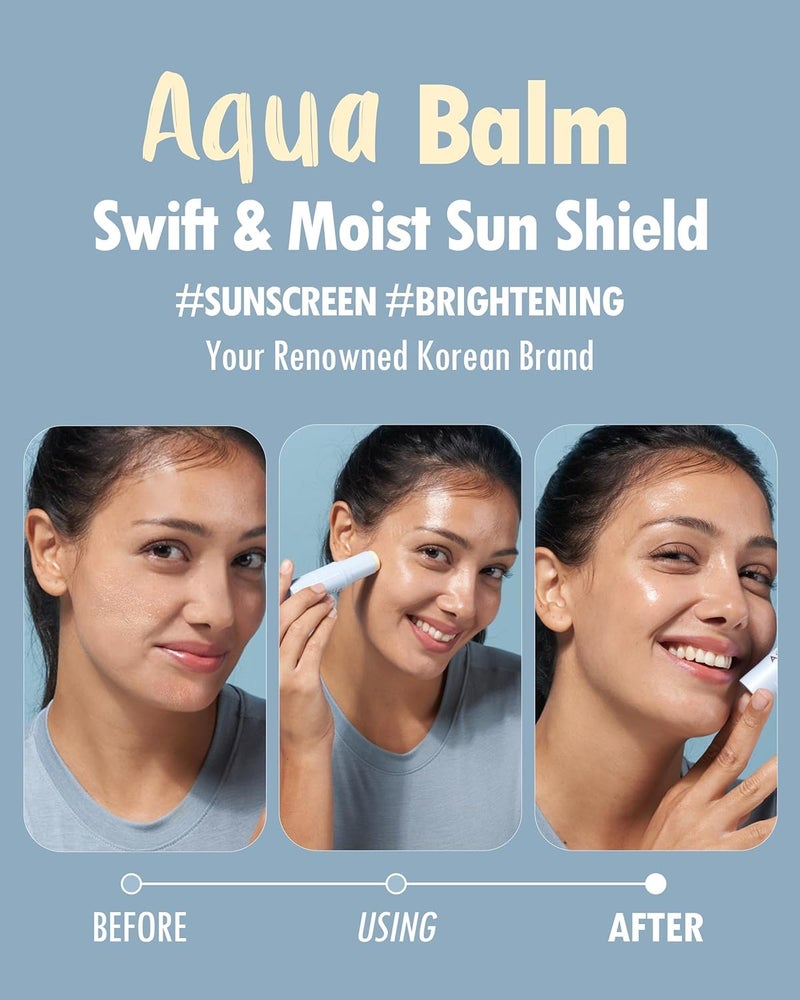 KAHI BALM SERIES | Aqua Balm Stick - Lightweight Korean Sun Stick & Beauty Balm Eye treatment Balm Korean Moisture - Image 2