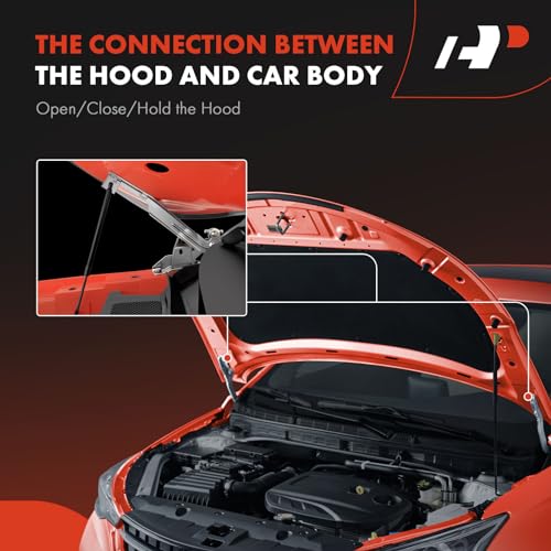 A-Premium Front Driver and Passenger Side Hood Hinges Pair Compatible with Dodge Charger 2006-2010, Challenger 2008-2014, Magnum 2005-2008 & Chrysler 300 2005-2010 - Image 5