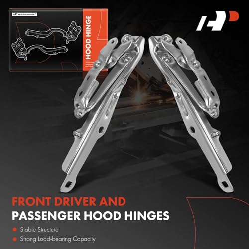 A-Premium Front Driver and Passenger Side Hood Hinges Pair Compatible with Dodge Charger 2006-2010, Challenger 2008-2014, Magnum 2005-2008 & Chrysler 300 2005-2010 - Image 3