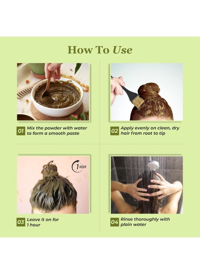 حناء بريم دُهان (Prem Dohan) – لون بني طبيعي – 125 جرام - Image 2