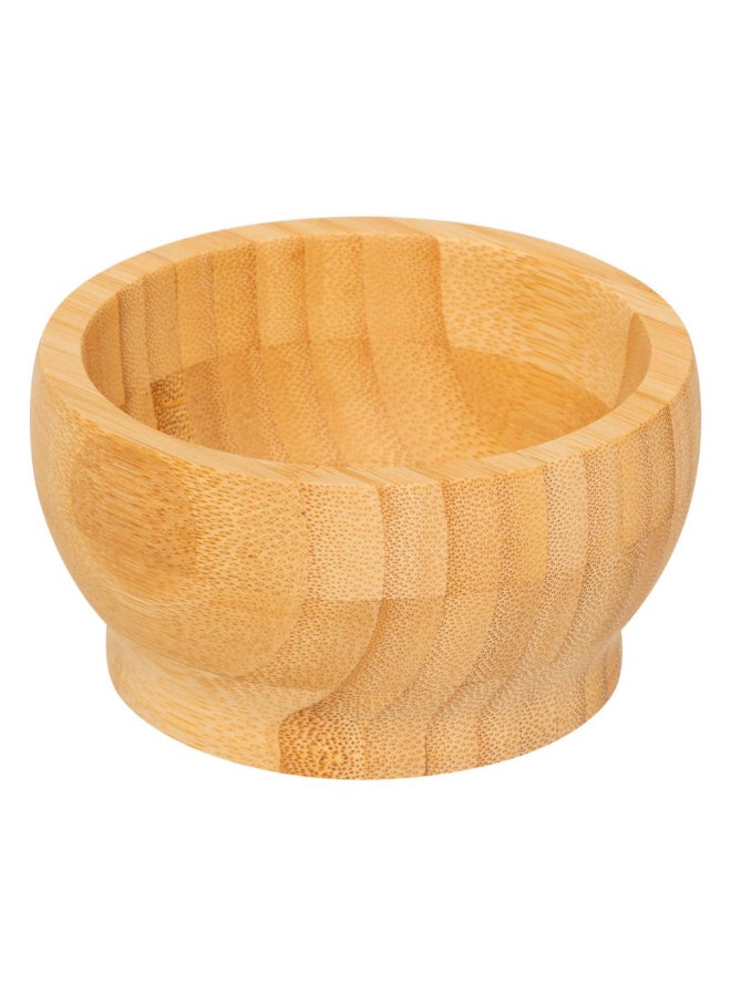 Five Simply Smart Durable Kitchen Bamboo Mortar and Pestle Brown 6 x 11.5 x 11.5 cm 120059 - Image 2