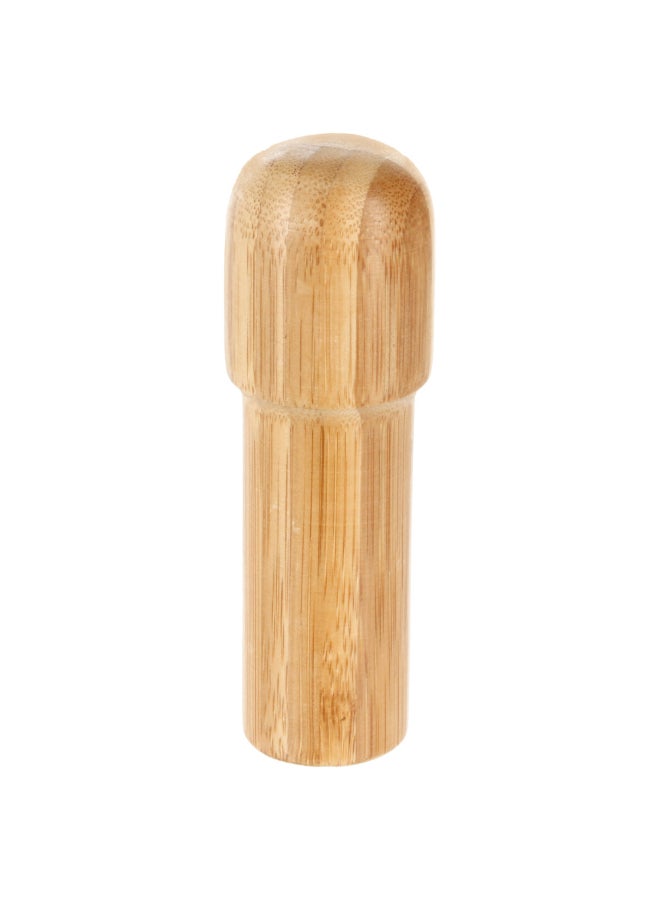 Five Simply Smart Durable Kitchen Bamboo Mortar and Pestle Brown 6 x 11.5 x 11.5 cm 120059 - Image 4