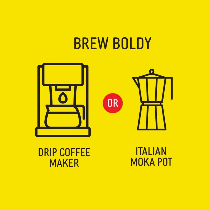 Sello Rojo Espresso Brick, 10 oz (Pack of 6) - Image 3