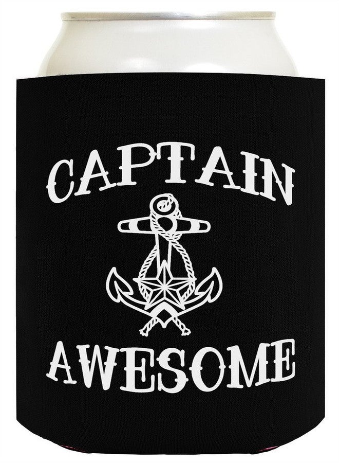ذيس وير حافظة مشروبات مرحة بتصميم قبطان رائع، مستوحاة من عالم البحار والإبحار، عبوة من قطعتين، حافظات مشروبات ليلية - Image 2