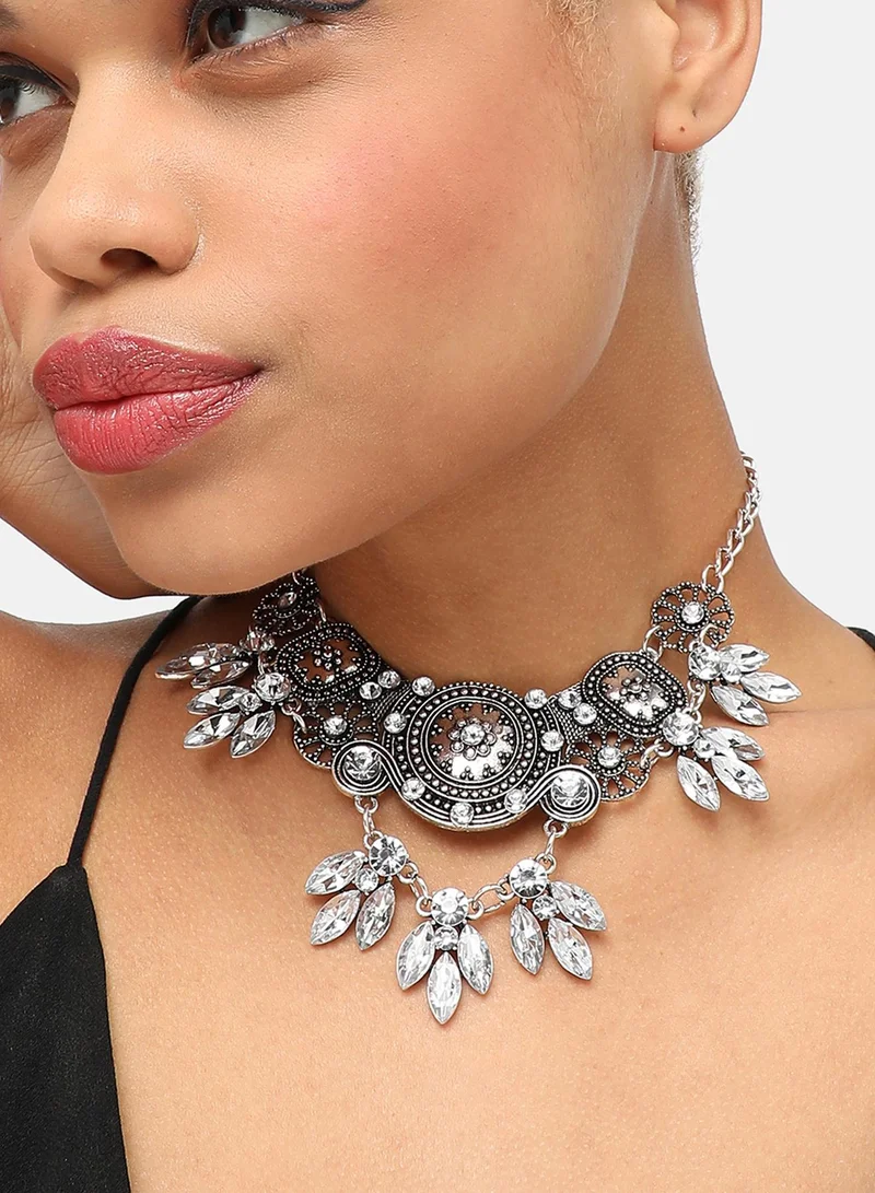 SOHI Party Statement Artificial Necklace Jewellery