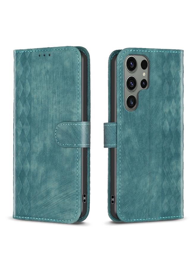 اس-توب جراب لهاتف Samsung Galaxy S23 Ultra 5G، جراب هاتف من الجلد المنقوش - Image 1