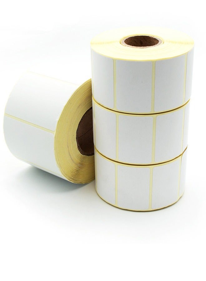 تم تصميم أوراق الملصقات القياسية هذه خصيصًا لطابعات الباركود بقياس 58 × 40 مم. تتضمن هذه المجموعة خمس لفات من الملصقات تحتوي كل منها على 700 ملصق عالي الجودة بإجمالي 3500 ملصق مثالي للطباعة بالدفعات والاستخدام طويل الأمد. - Image 1