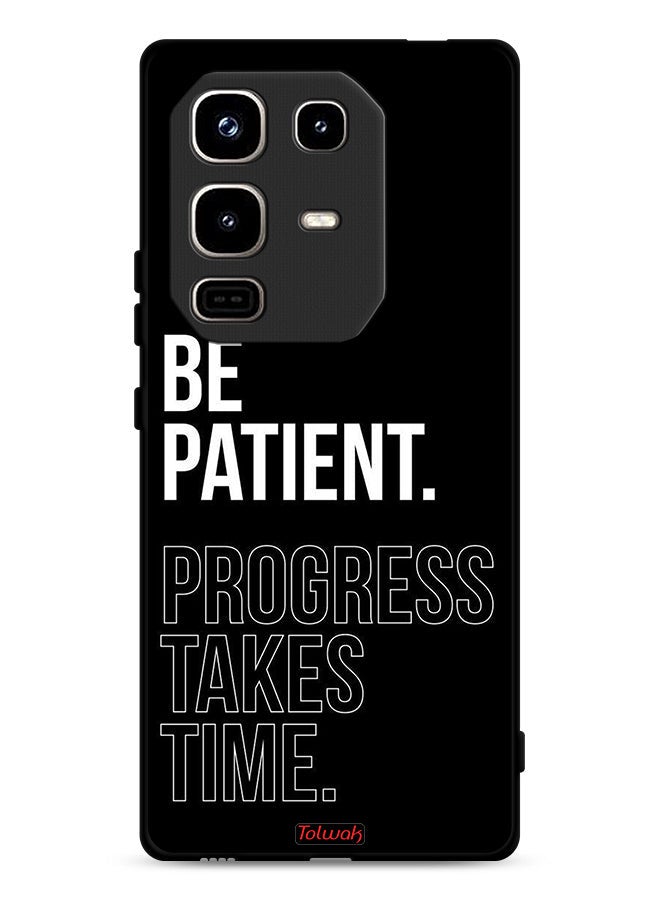 Tolwak Infinix Note 50 Pro 4G Protective Case Cover Be Patient Progress Takes Time - Image 1