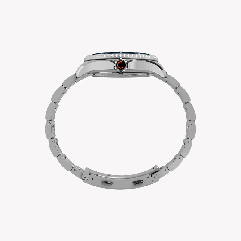 TIMEX Deep Water Meridian 200 SST Blue Dial Bracelet TW2W81900 | Men's Sport Watch - Image 2