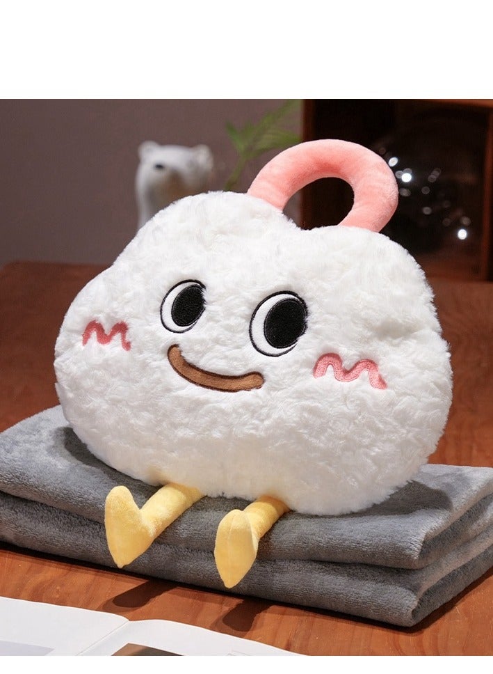 Pillow And Blanket Can Be Used For Both Car And Sofa Cushions, Suitable For Travel, Airplanes, Trains, Beds, Offices, And Rest  - Image 1