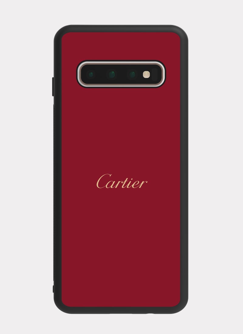 PXLAAT Samsung Galaxy S10 Plus case cover Cartier - Image 1