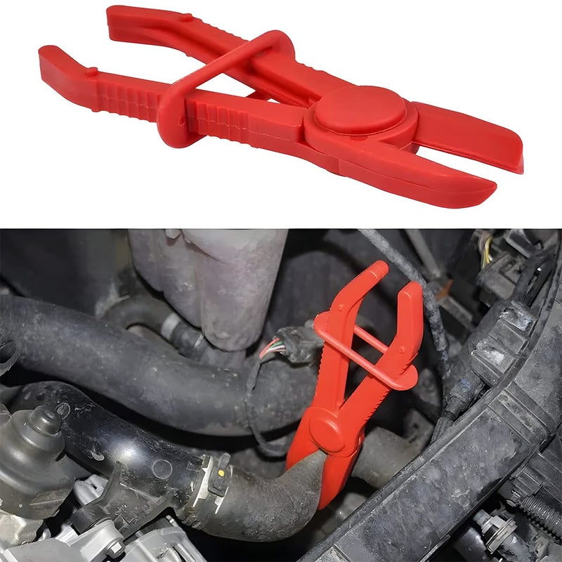 Zipelo Hose Clamp Pliers  6 Pack 3 Size Line Pinch Clamps Set  Plastic Hose Pinching Off Pliers For Automotive Radiator  Brake  Gas  Coolant Hoses And Fuel Lines  Vehicle Tools Car Accessories - Image 5