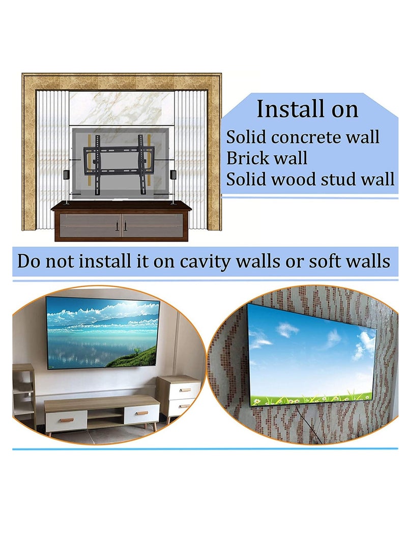 Leostar Lcd, Led Tv Wall Bracket For 13-Inch To 37-Inch Tv 15° +-Tilt View Tv Wall Mount - Image 4