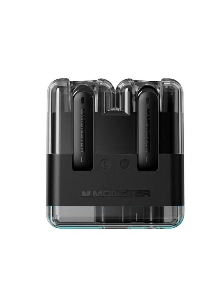 MONSTER AirMars XKT12 Wireless Gaming Headphones, Black - Image 1