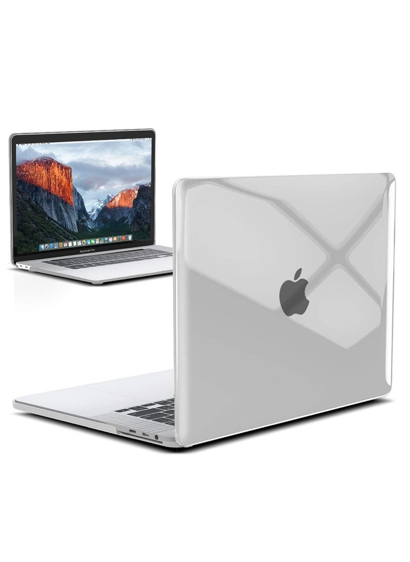 Generic - Hard Shell Case Protective Snap On Cover Compatible with Apple MacBook Pro 16 inch A2141/with Touch Bar & Touch ID & Retina Display USB-C 2019 2020 Release (Crystal Clear) - Image 1