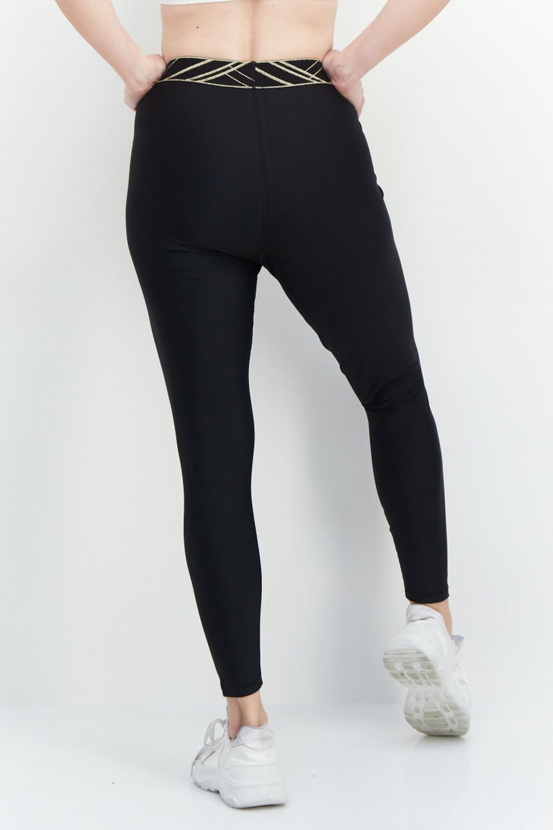 PUMA Women Sportswear Fit Brand Logo Training Legging, Black - Image 3