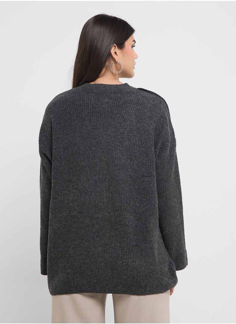 VERO MODA V- Neck Cardigan  - Image 2