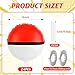 AXBMM 24 PCS 18 Inch Red White Cartoon Themed Foil BalloonsHappy Birthday Balloon Set for Vibrant Kids Party Decorations Durable Reusable Foil Mylar BalloonsPerfect for Cartoon Celebration Decor - Image 4