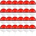 AXBMM 24 PCS 18 Inch Red White Cartoon Themed Foil BalloonsHappy Birthday Balloon Set for Vibrant Kids Party Decorations Durable Reusable Foil Mylar BalloonsPerfect for Cartoon Celebration Decor - Image 2