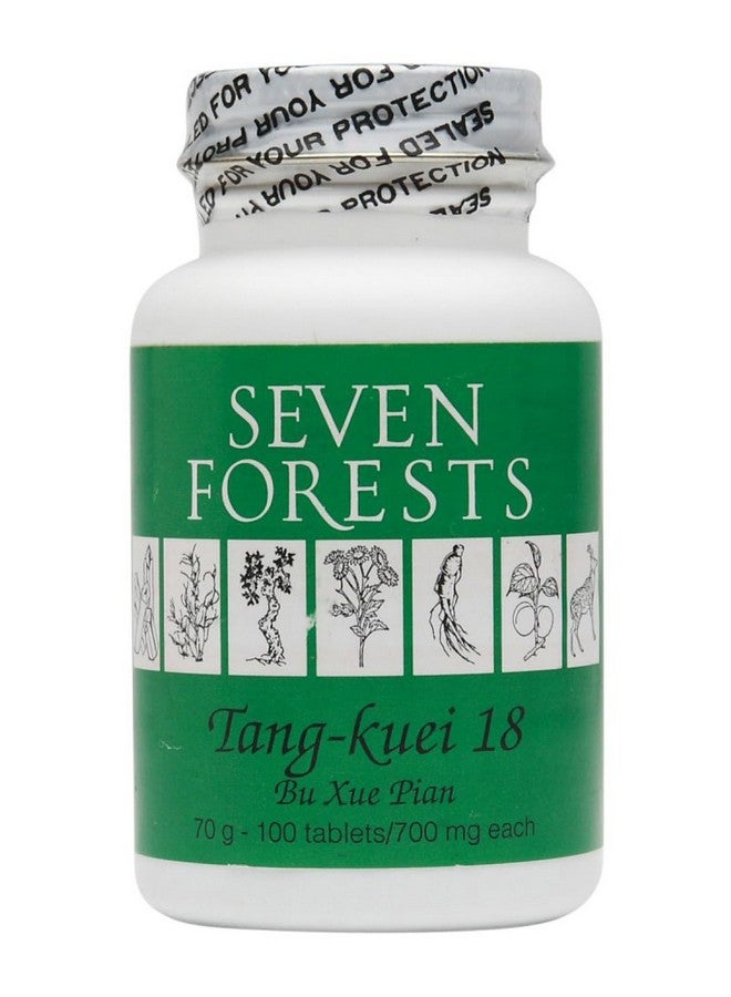 Seven Forests Tang-kuei 18 By Seven Forests, 100 Tablets, 700 Mg. - Image 1