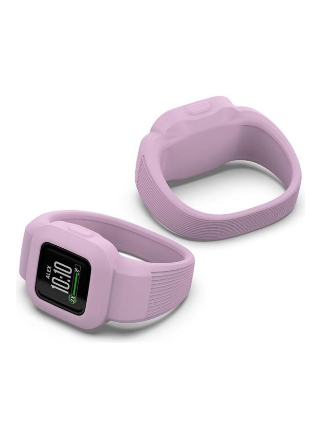 BGM Replacement Strap Band For Garmin Vivofit JR3 Light Purple - Image 3