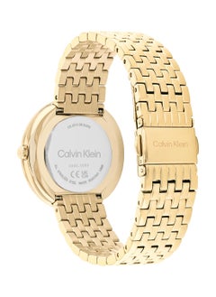 CALVIN KLEIN Women's Analog Round Shape Stainless Steel Wrist Watch 25200321 - 34 Mm  - Image 3