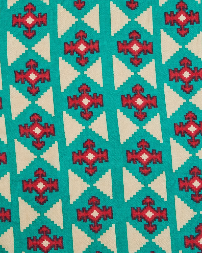 Chumbak Mercado Aztec Tassels Scarf - Rectangular