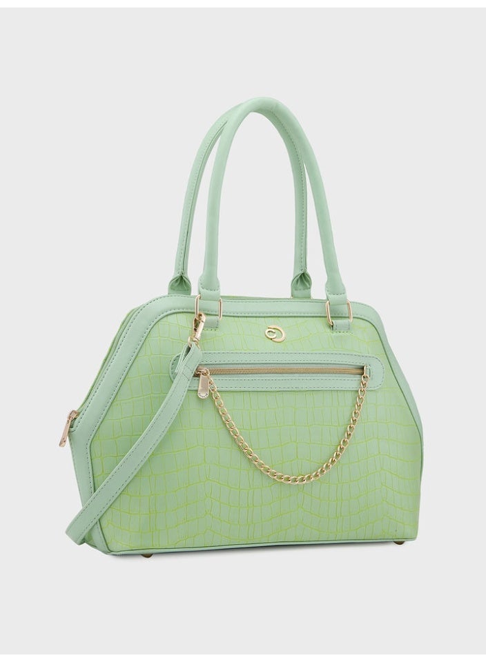 CAPRESE MIST SATCHEL LARGE MINT - Image 4