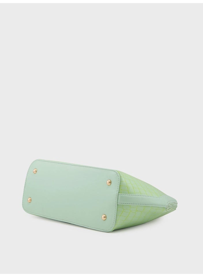 CAPRESE MIST SATCHEL LARGE MINT - Image 5