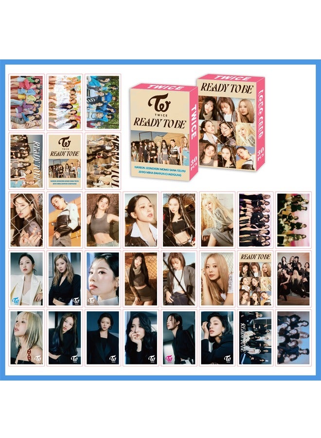 NIBEMINENT 30 Pcs TWICE Album Photo Cards - Image 1