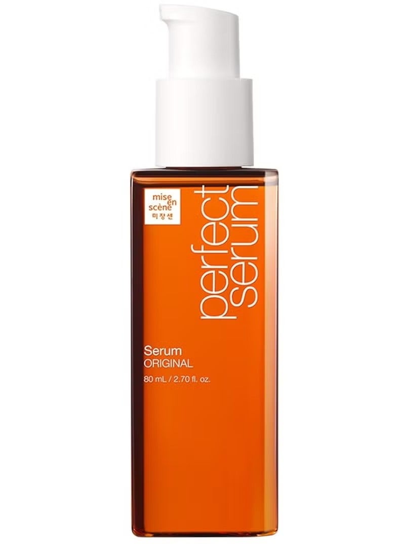 ميز أون سيين PerfectSerum Original - HairOil for Frizzy & Dry, رطوبة وتغذية جوهر الشعر للعناية بالأضرار, منتج العناية بالشعر الكوري, مصل الشعر 2.71 فلور أوقية. - Image 1